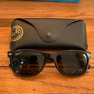 Ray Ban P sunglasses, black